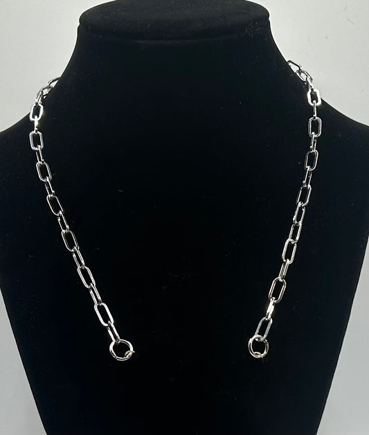 Stephanie Standard Paperclip 14 " Necklace AFN702 	56