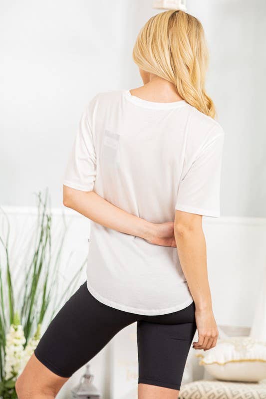 HEIMISH - HT008  DAILY SWEET LOOSE FIT LONG SLEEVE TOP: 2-2-2 (1X-2X-3X) / PURPLE