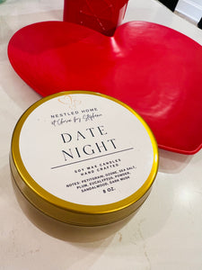 2.7.24 LIVE Nestled Home 8oz Candle  Date Night