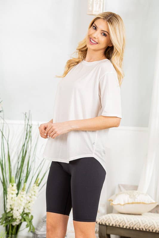 HEIMISH - HT008  DAILY SWEET LOOSE FIT LONG SLEEVE TOP: 2-2-2 (1X-2X-3X) / PURPLE